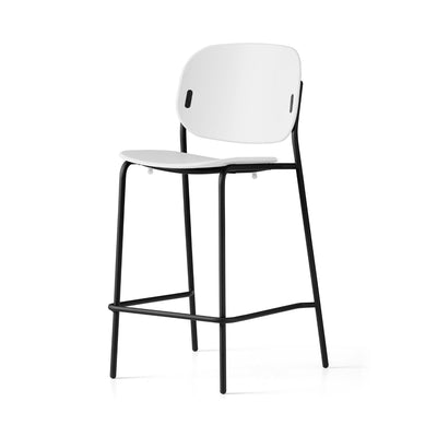 product image of yo black metal counter stool by connubia cb198700001501500000000 5 59