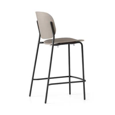 product image for yo black metal counter stool by connubia cb198700001501500000000 12 93