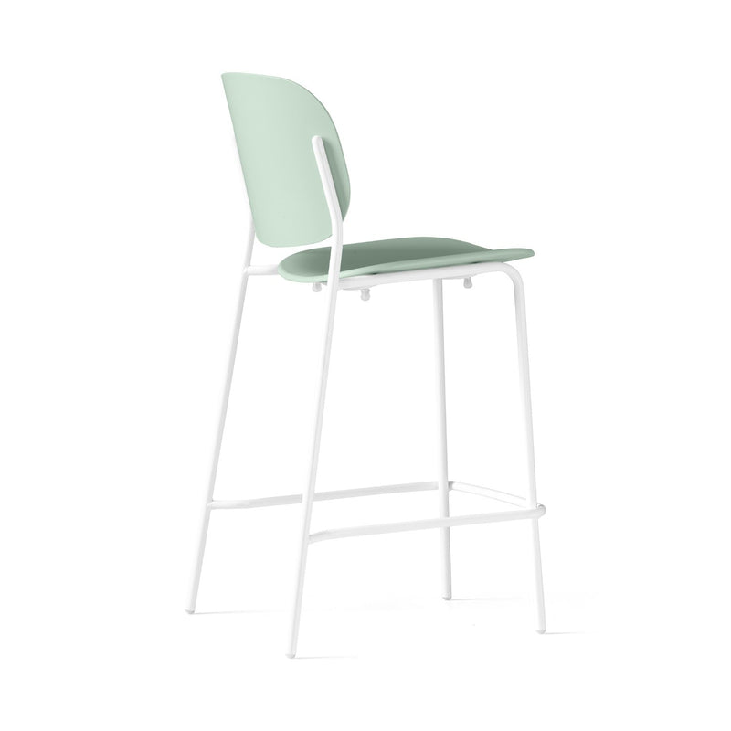 media image for yo optic white metal counter stool by connubia cb198700009401500000000 16 21