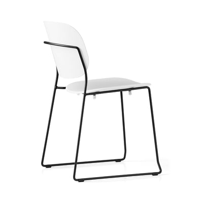 product image for yo black metal chair by connubia cb1986000015skq00000000 32 25