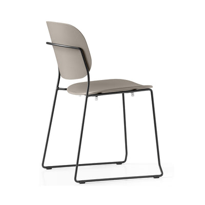 product image for yo black metal chair by connubia cb1986000015skq00000000 36 11