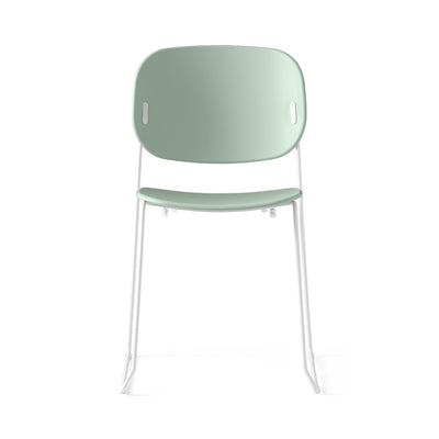 product image for yo optic white metal chair by connubia cb1986000094skq00000000 38 16