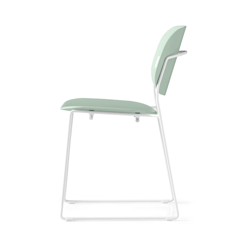 media image for yo optic white metal chair by connubia cb1986000094skq00000000 39 20