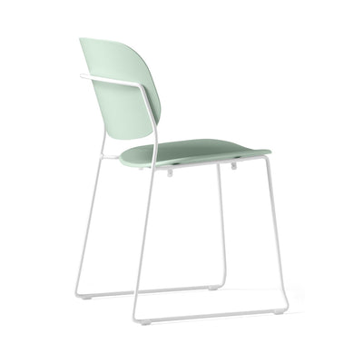 product image for yo optic white metal chair by connubia cb1986000094skq00000000 40 58