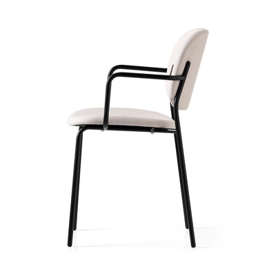 product image for yo black metal armchair by connubia cb1991000015skq00000000 3 98