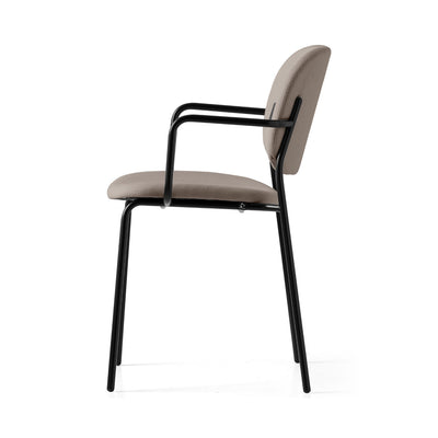 product image for yo black metal armchair by connubia cb1991000015skq00000000 7 14