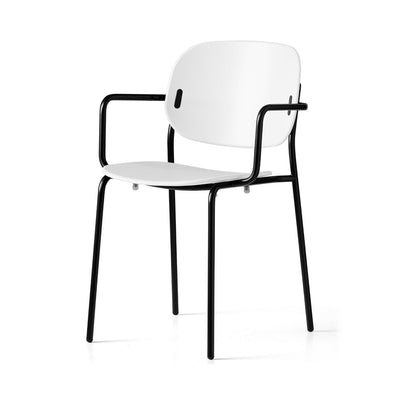 product image for yo black metal armchair by connubia cb1991000015skq00000000 13 7