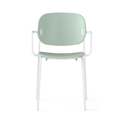 product image for yo optic white metal armchair by connubia cb1991000094skq00000000 22 26