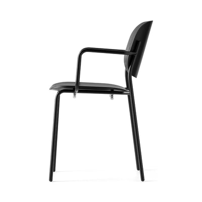 product image for yo matt black metal armchair by connubia cb199103001501500000000 3 27