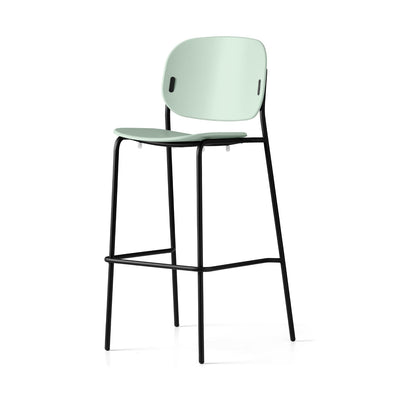 product image for yo black metal bar stool by connubia cb1992000015skq00000000 21 22