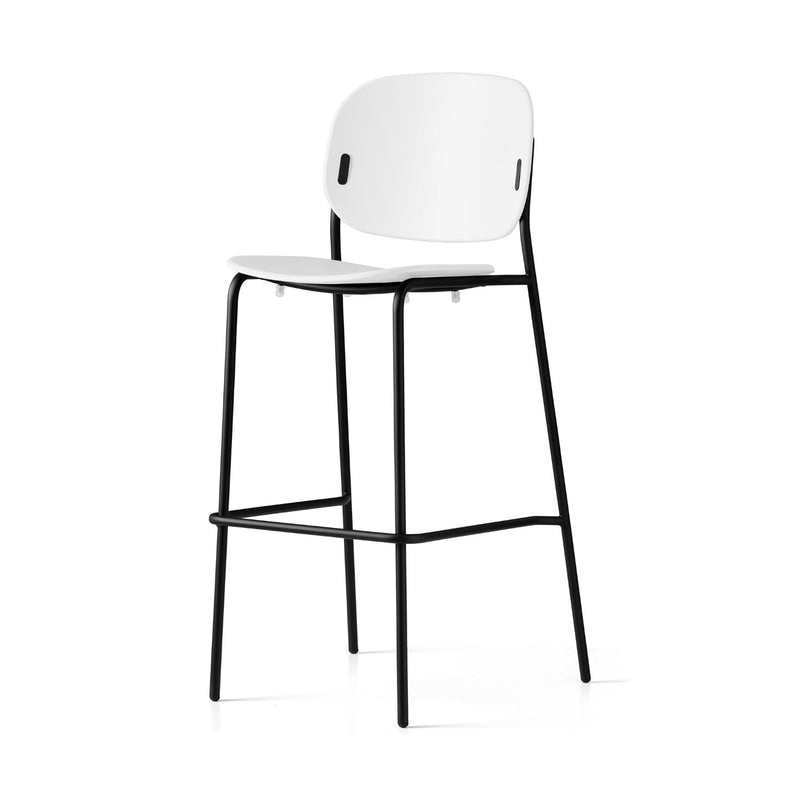 media image for yo black metal bar stool by connubia cb1992000015skq00000000 13 20