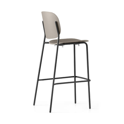 product image for yo black metal bar stool by connubia cb1992000015skq00000000 20 27