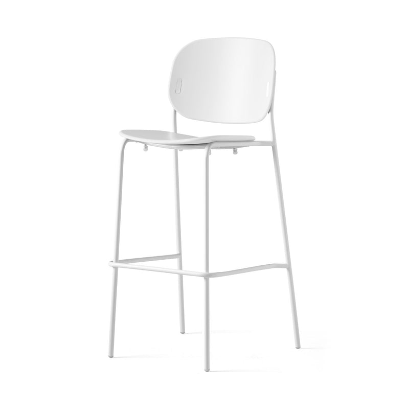 media image for yo optic white metal bar stool by connubia cb1992000094skq00000000 13 282