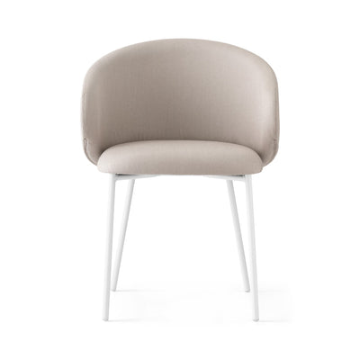 product image for tuka matt optic white metal chair by connubia cb1999010094sps00000000 2 9