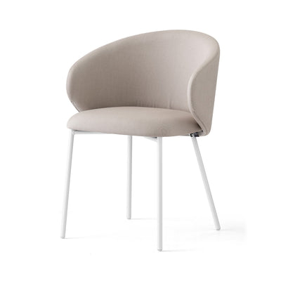 product image for tuka matt optic white metal chair by connubia cb1999010094sps00000000 1 82