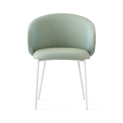 product image for tuka matt optic white metal chair by connubia cb1999010094sps00000000 10 80