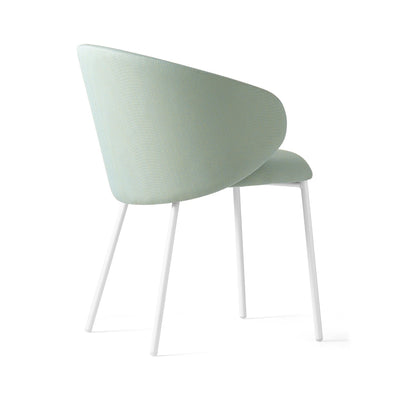 product image for tuka matt optic white metal chair by connubia cb1999010094sps00000000 12 6