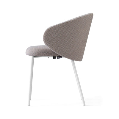 product image for tuka matt optic white metal chair by connubia cb1999010094sps00000000 7 43