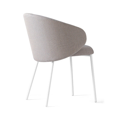 product image for tuka matt optic white metal chair by connubia cb1999010094sps00000000 8 27