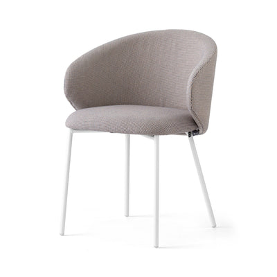 product image for tuka matt optic white metal chair by connubia cb1999010094sps00000000 5 54