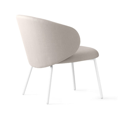 product image for tuka matt optic white metal lounge chair by connubia cb2114010094sps00000000 4 41