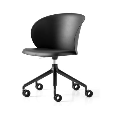 product image for tuka black aluminum swivel office chair by connubia cb2126000015slb00000000 29 26