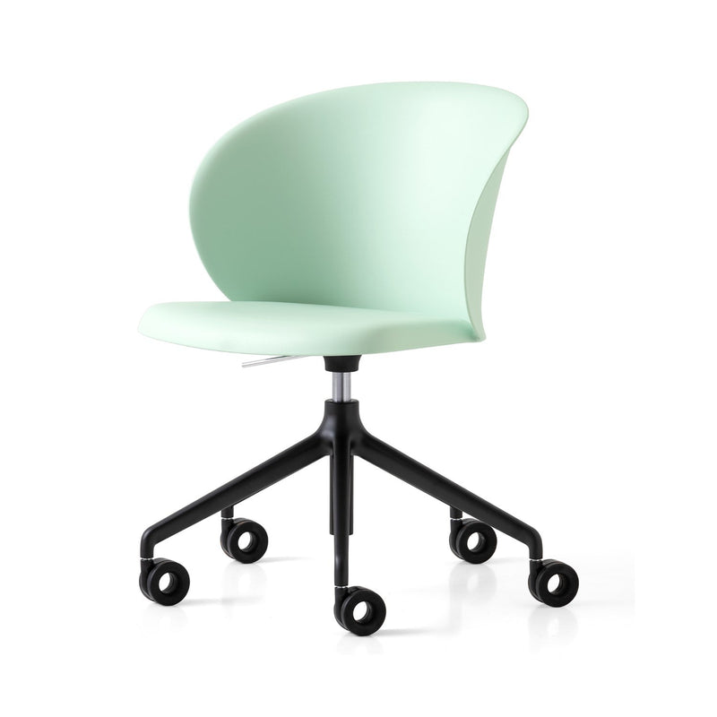Shop Tuka Indoor/Outdoor Black Base Swivel Office Chair | Burke Decor
