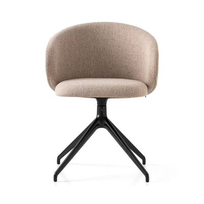 product image for tuka black aluminum swivel chair by connubia cb2127000015slb00000000 26 60