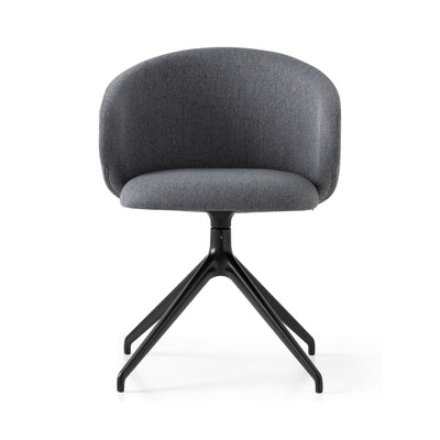 product image for tuka black aluminum swivel chair by connubia cb2127000015slb00000000 2 97