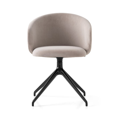 product image for tuka black aluminum swivel chair by connubia cb2127000015slb00000000 22 14