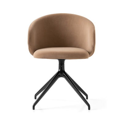 product image for tuka black aluminum swivel chair by connubia cb2127000015slb00000000 6 71