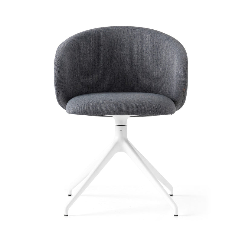 media image for tuka optic white aluminum swivel chair by connubia cb2127000094slb00000000 2 232