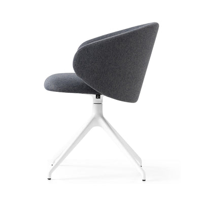 product image for tuka optic white aluminum swivel chair by connubia cb2127000094slb00000000 3 1