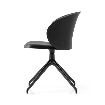 product image for tuka black aluminum swivel chair by connubia cb2127000015slb00000000 79 87