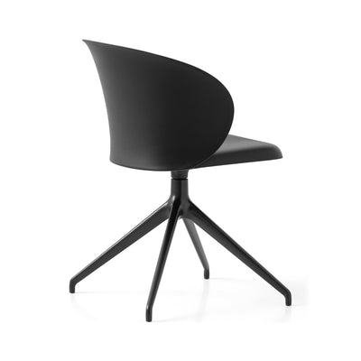 product image for tuka black aluminum swivel chair by connubia cb2127000015slb00000000 80 17