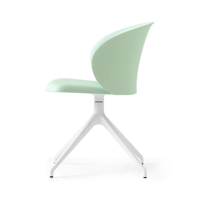 product image for tuka optic white aluminum swivel chair by connubia cb2127000094slb00000000 95 38