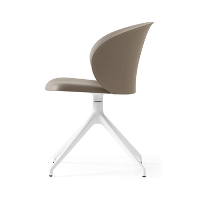 product image for tuka optic white aluminum swivel chair by connubia cb2127000094slb00000000 91 28