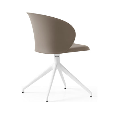 product image for tuka optic white aluminum swivel chair by connubia cb2127000094slb00000000 92 76