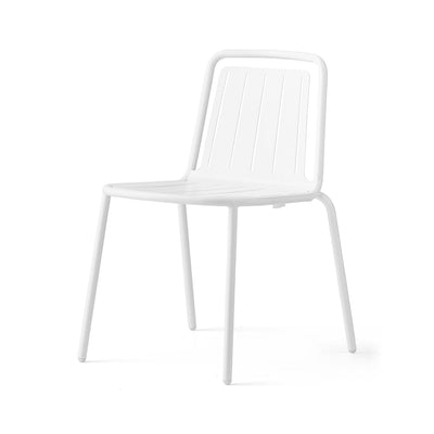 product image of easy matt optic white metal chair by connubia cb213101009409400000000 1 57