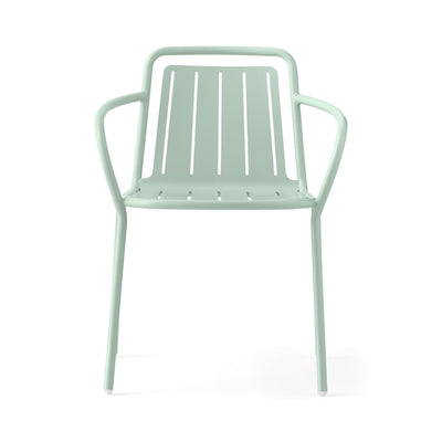 product image for easy matt thyme green metal armchair by connubia cb213201008l08l00000000 2 77