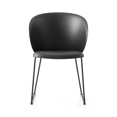 product image for tuka black metal chair by connubia cb213300001509400000000 26 26