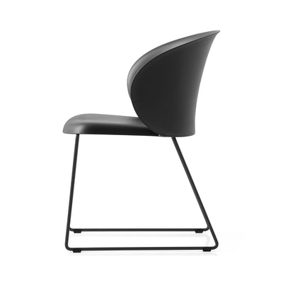 product image for tuka black metal chair by connubia cb213300001509400000000 27 0