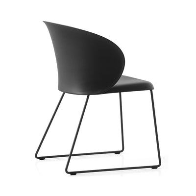 product image for tuka black metal chair by connubia cb213300001509400000000 28 38