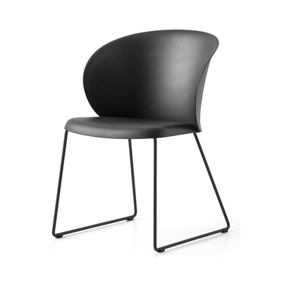 product image for tuka black metal chair by connubia cb213300001509400000000 25 10