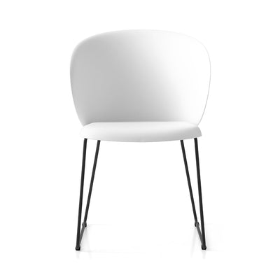 product image for tuka black metal chair by connubia cb213300001509400000000 2 55