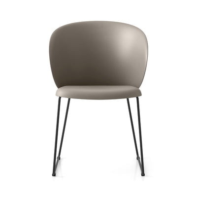 product image for tuka black metal chair by connubia cb213300001509400000000 34 4