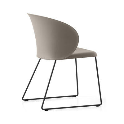 product image for tuka black metal chair by connubia cb213300001509400000000 36 17