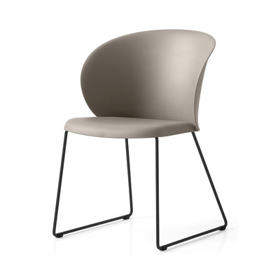 product image for tuka black metal chair by connubia cb213300001509400000000 33 55