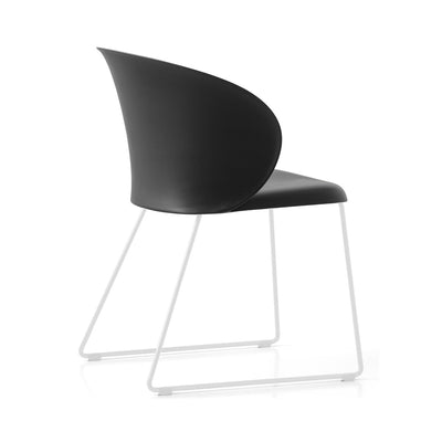 product image for tuka optic white metal chair by connubia cb213400009401500000000 24 78