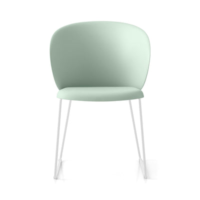 product image for tuka optic white metal chair by connubia cb213400009401500000000 38 98